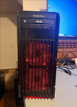 PowerSpec G500 Gaming PC Ryzen 5 1600 GTX 1060 6GB 16GB 256GB SSD 1TB HDD