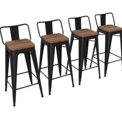 NEW IN BOX 30 inch Bar Stools Set of 4