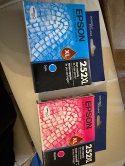 Epson High Capacity Color Cartridges Cyan and Magenta