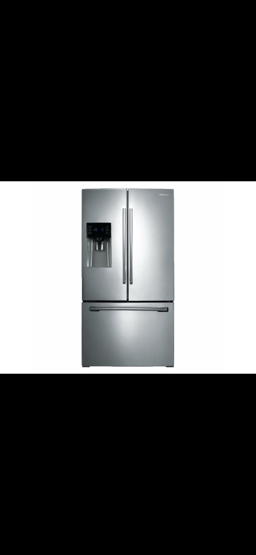 Samsung Stainless Steel French Door Refrigerator – Ice & Water Dispenser