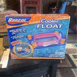 Nib Never Used Banzai Cooler Float Holds Up To A 28 Qt Cooler
