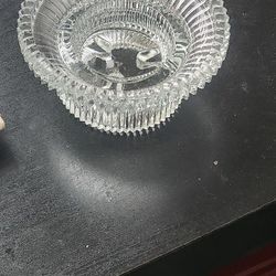 Timo Sarpaneva For Iittala Vintage Candle Holder- Glass Ribbed Fluted MCM