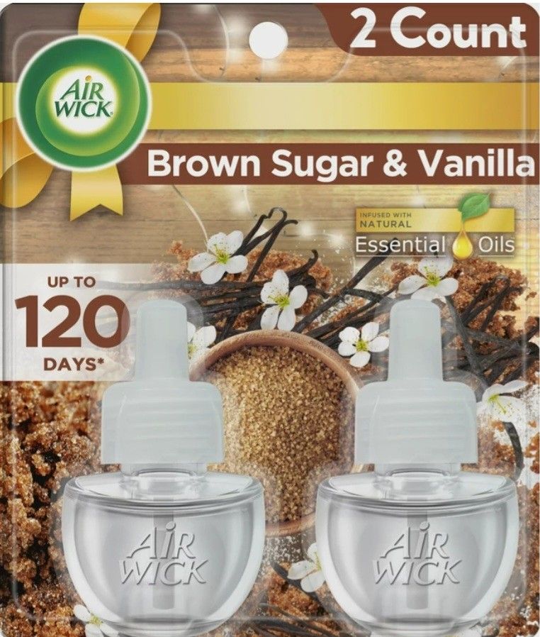 AIRWICK ESSENTIAL OIL BROWN SUGAR AND VANILLA