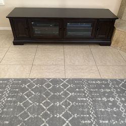 Entertainment center and TV stand