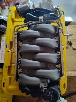 2025 Ford Mustang Gt intake and throttle bodies