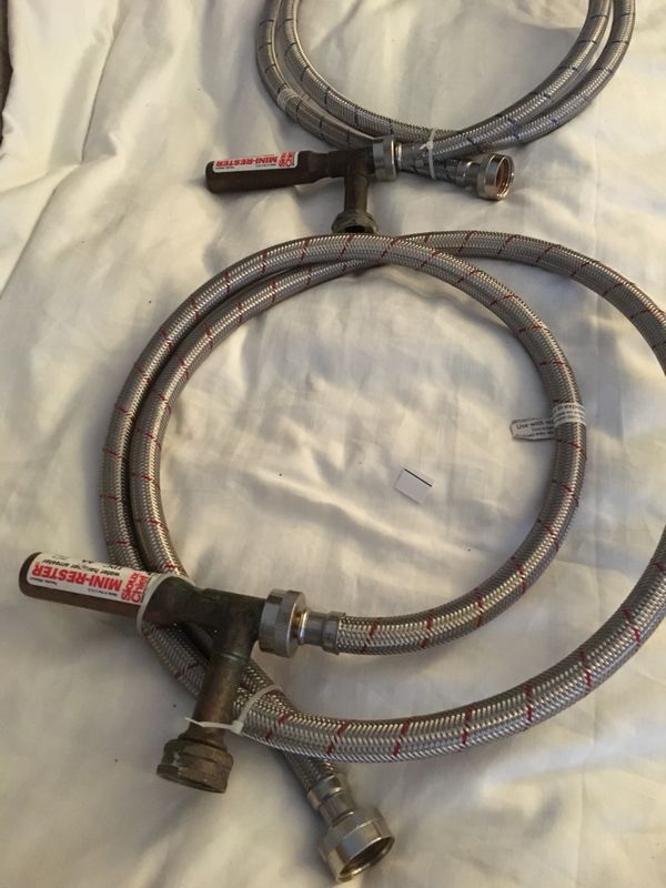 Hot and cold hook ups Washer and dryer new for Sale in Westlake, OH