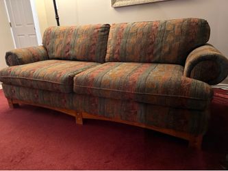 Vintage Bassett Southwestern Loveseat