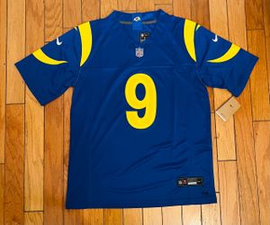 Blue Los Angeles rams Stafford jersey