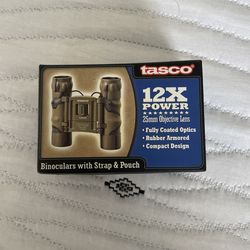 Tasco Binoculars with Strap and Pounch