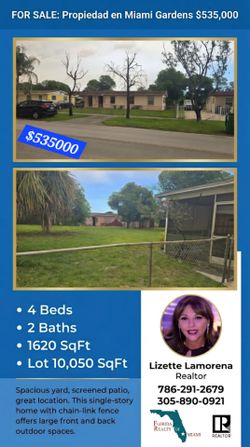 Property For Sale Miami Gardens