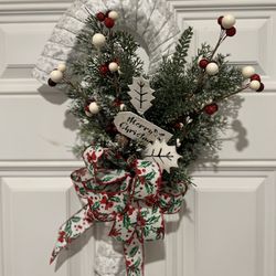 Handmade Candy Cane Wreath  6 Different Designs 
