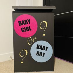 Gender Reveal Box 