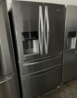 Whirlpool 4-Door Fridge Stainless with IceMaker