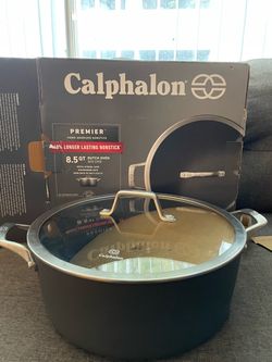 Brand New Calphalon Hard-Anodized 8.5- Quart Dutch Oven
