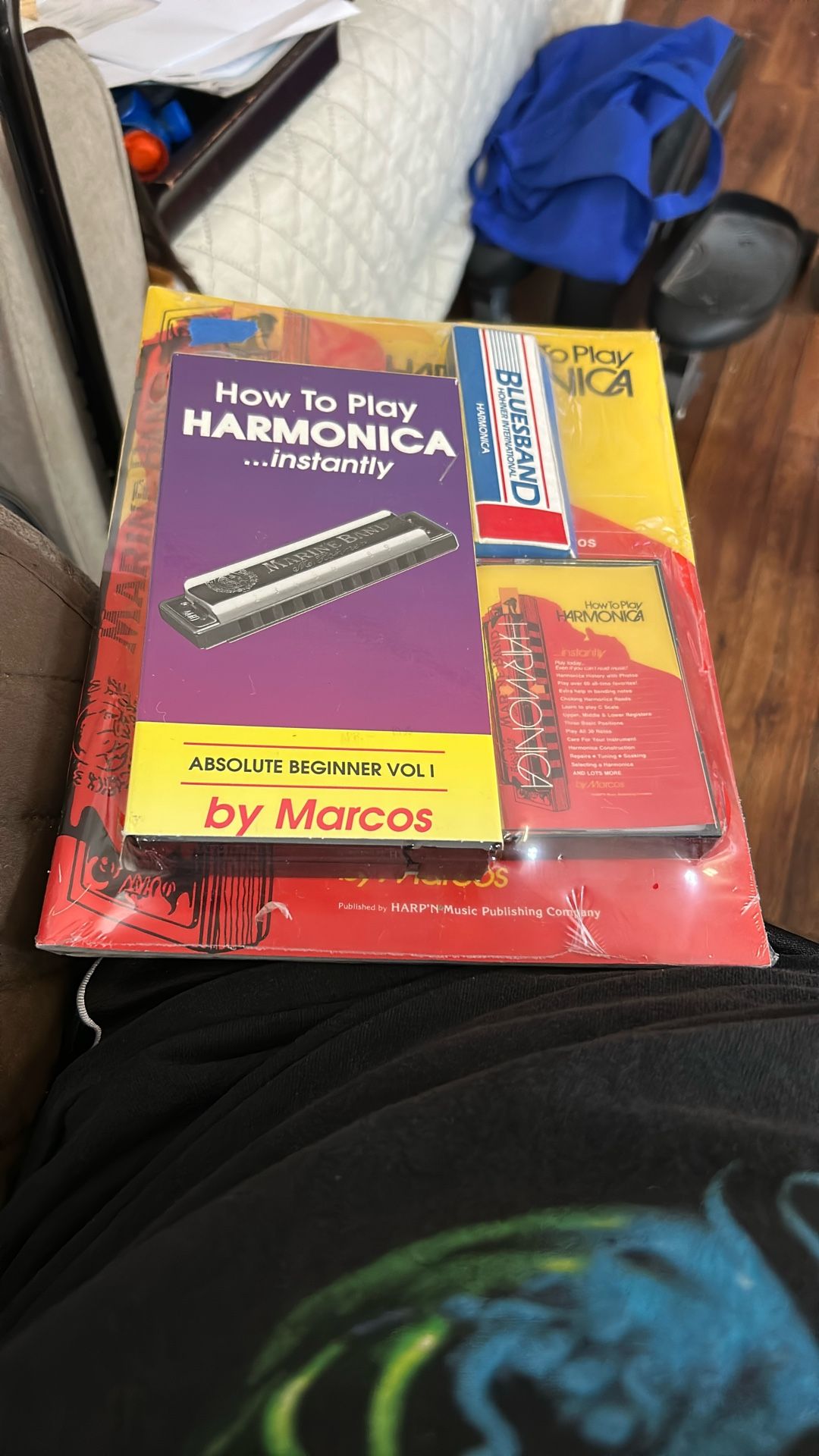 VINTAGE UNOPEN BLUESBAND HOHNER INTERNATIONAL HARMONICA In How To Play Harmonica