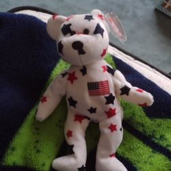 Ty Glory Beanie Baby. Been In Storage Mint Condition.  From The 80's.  $4.  Cash Porch Pickup Redmond 