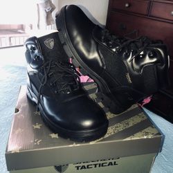 Work Boots In Black 