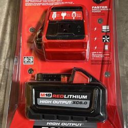 M18 18-Volt 175-Watt Lithium-Ion Powered Compact Inverter(price Is Firm) with 6.0 Ah Battery

