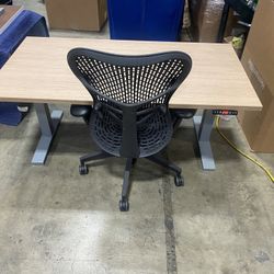 JRB Studio/ Herman Miller 60” Standing Desks! Electric Height Adjustable Sit Stand Desk! We Also Have Herman Miller Chairs And Monitor Arms!
