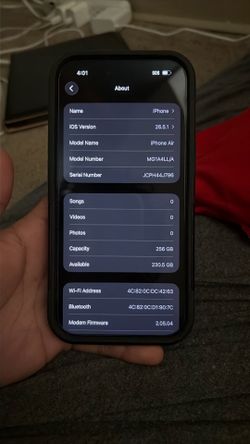 Apple iPhone Air Light Gold 256GB