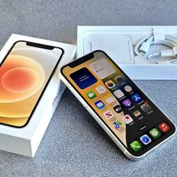 APPLE  IPhone 12 MINI 64GB STORAGE- WHITE-  UNLOCKED -EXCELLENT CONDITION 