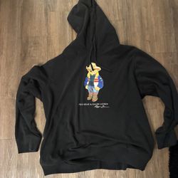 Rare Polo Ralph Lauren Bear Hoodie