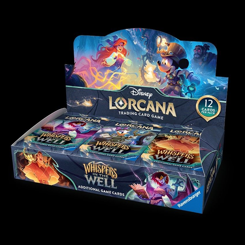 Disney Lorcana Whispering In The Well Booster Boxes Presale