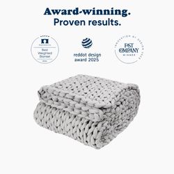 Bearaby Cotton Queen Weighted Blanket