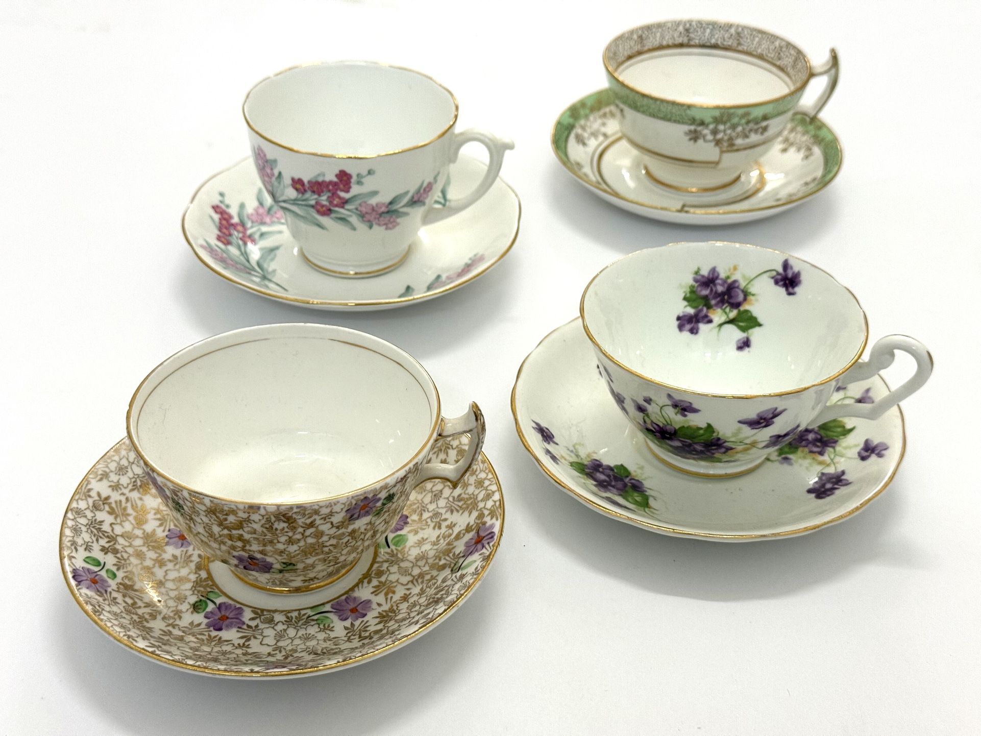 Phoenix And Clarence Bone China Cup And Saucer Set 