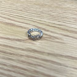 DOG MOM 925 Stirling Silver Size 6 RING 