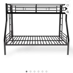 Twin-over-full bunk bed