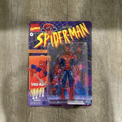 In Hand, Brand New, Never Opened 2020 Hasbro Marvel Legends - Animated Series Spider-Man - 6” Retro Carded Action Figure