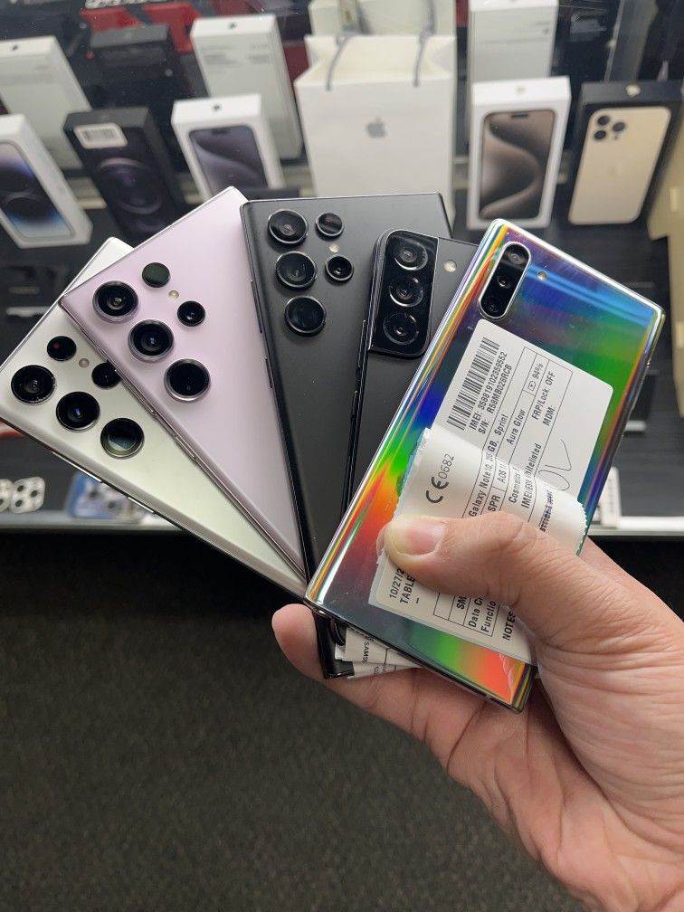 Samsung Galaxy S20 / S22 / S23 ultra Plus Note Series Factory Unlocked