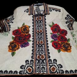 Men Hawaiian Shirt New With Tag 2x