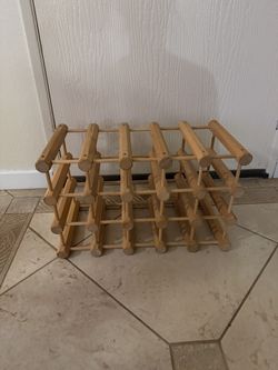 Wooden Wine Rack
