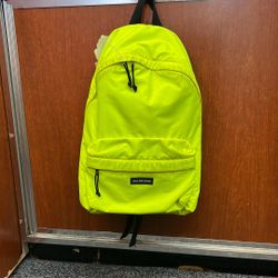 Balenciaga 558163 Explorer Logo Backpack – Yellow/Black Nylon Canvas