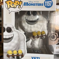 Disney Pixar Monsters Yeti Funko
