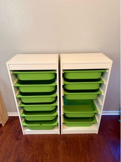 IKEA storage organizers
