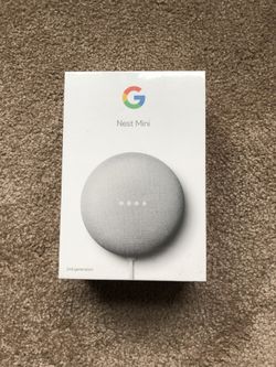 Brand new sealed Google Nest Mini - 2nd Gen