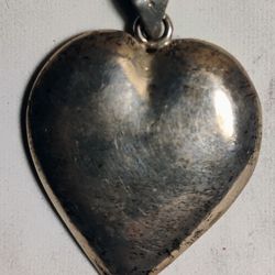 Silver Heart Locket  .925