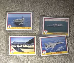 ProSet Operation Desert Shield 1991 Non-Sport Card Lot (4)