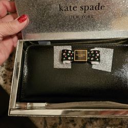 Kate Spade Bedazzled Wallet. New