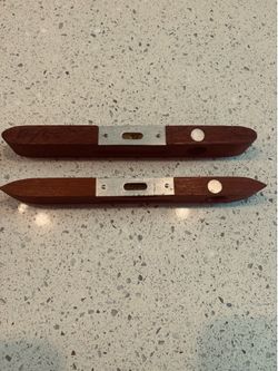 Vintage Mayes Wood Torpedo Level