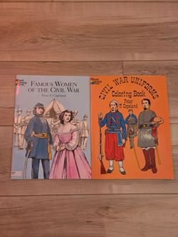 Civil War Coloring Books 1977 & 1999