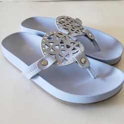 Girls Leather Sandals Size 11c 