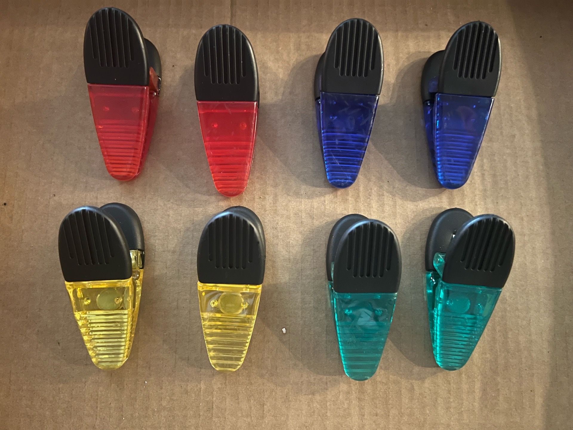 Magnetic Clips Set of 8