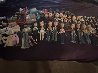 Vintage Brats Doll Set Clothes Accessories Babies 