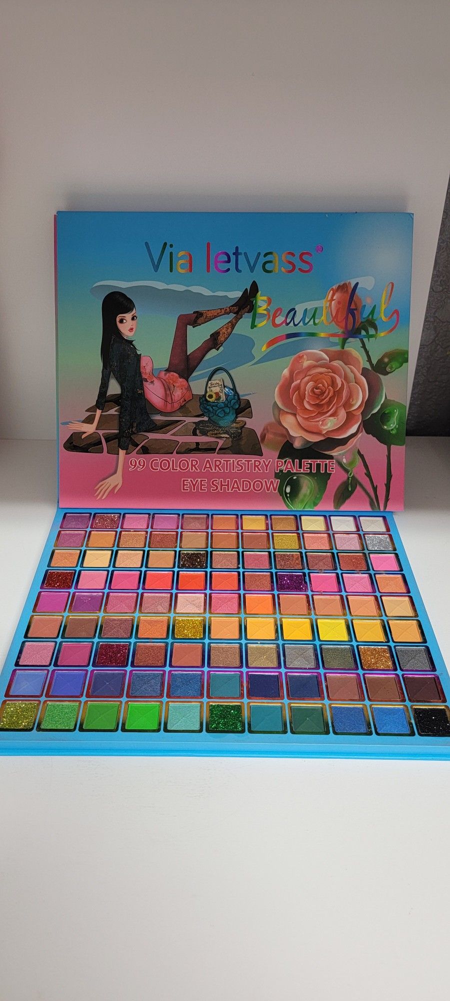Paleta De Sombras Vía Letvass