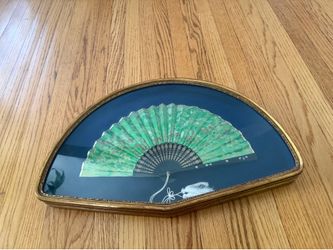Vintage framed fan