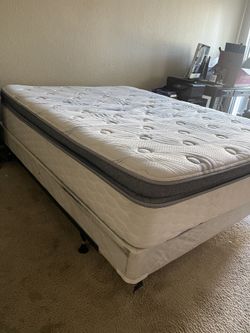 Queen Bed Plus Frame And Base!